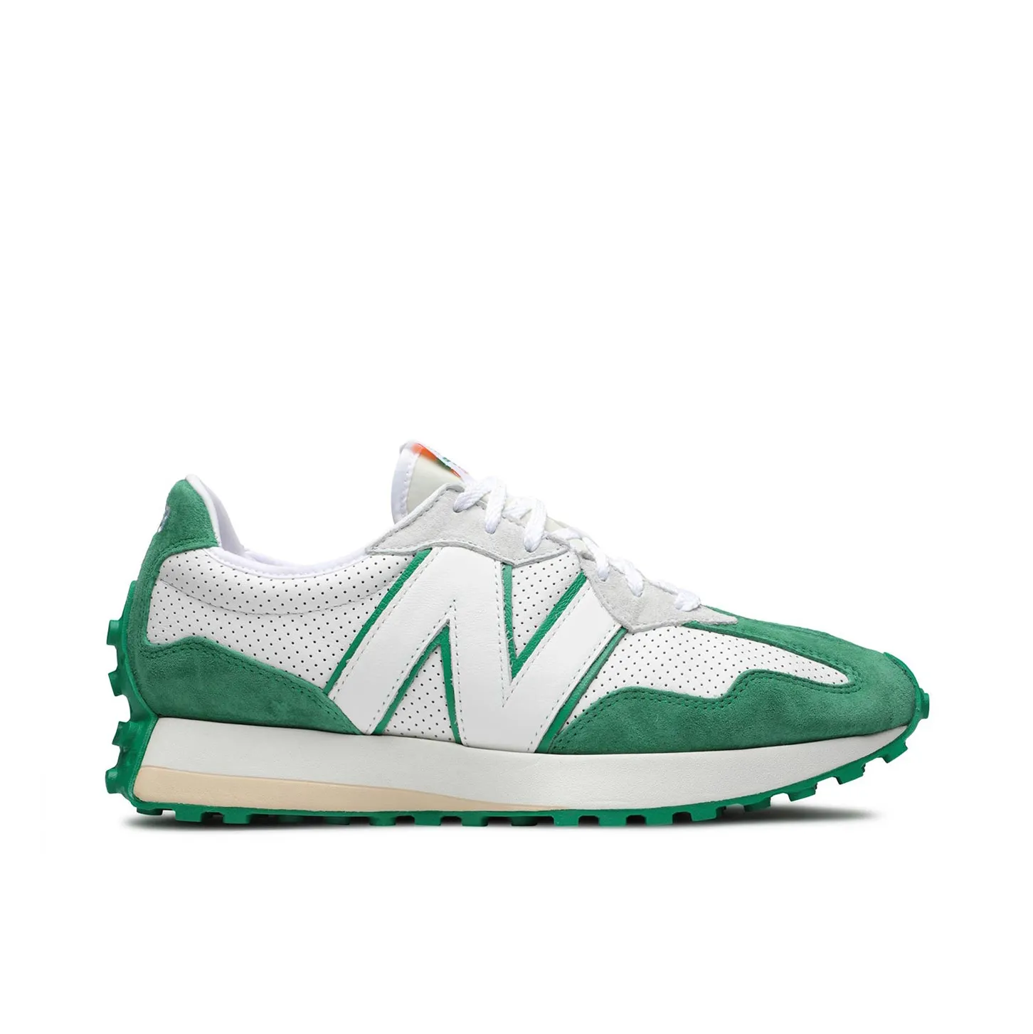 New Balance x Casablanca 327 White Green | MS327CBD | Laced