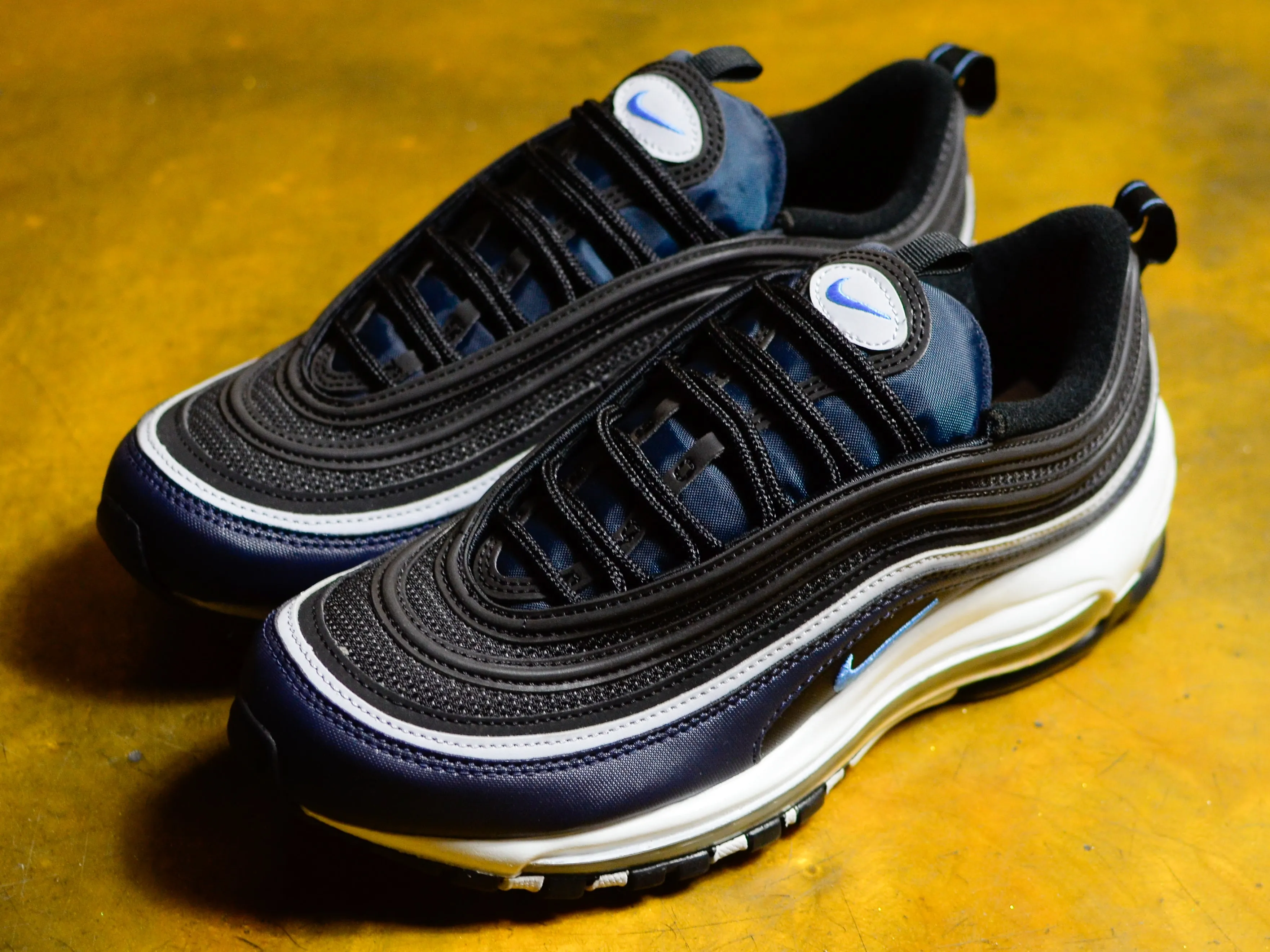 Nike Air Max 97 - Black / University Blue / Dark Obsidian