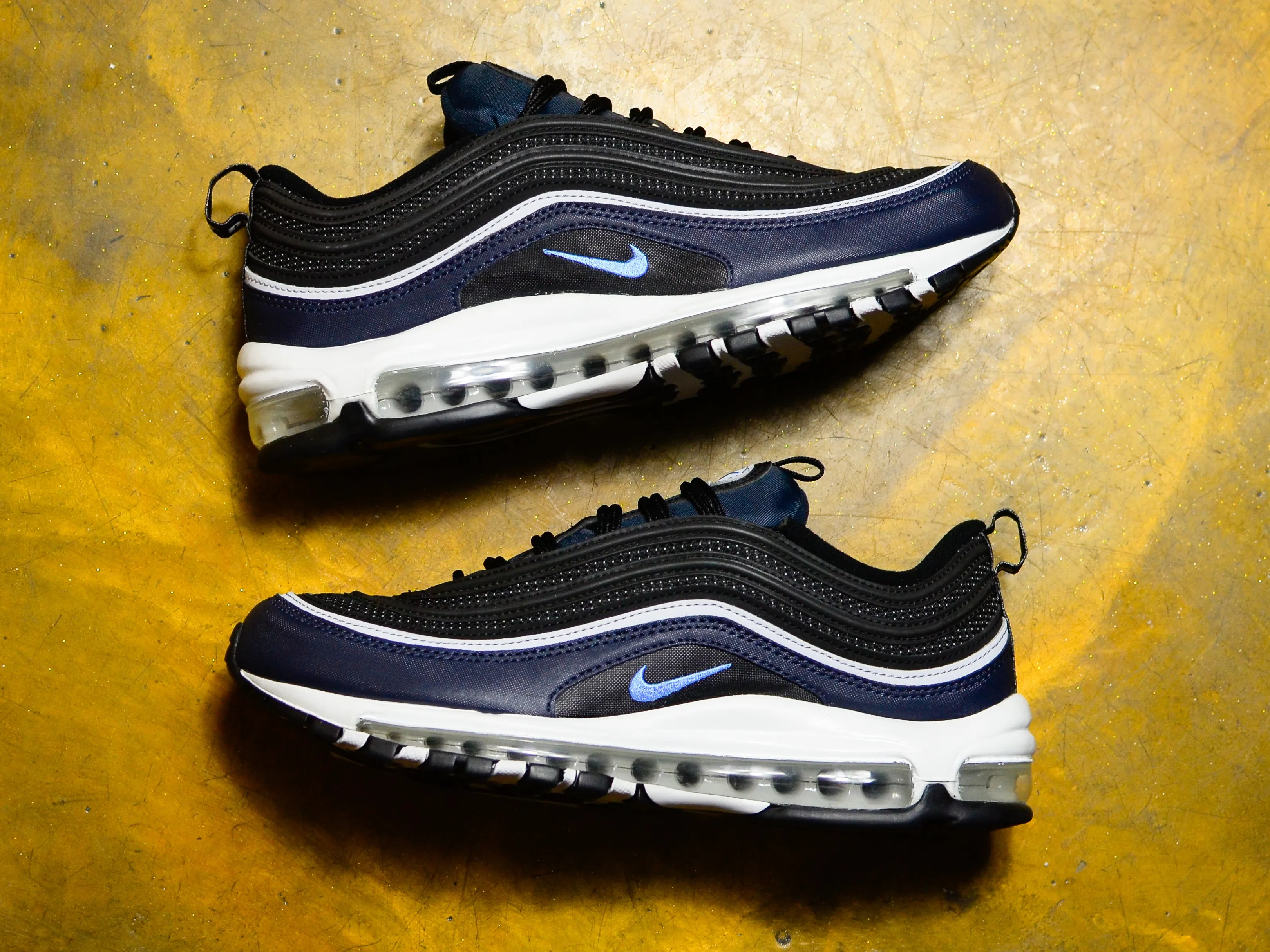 Nike Air Max 97 - Black / University Blue / Dark Obsidian