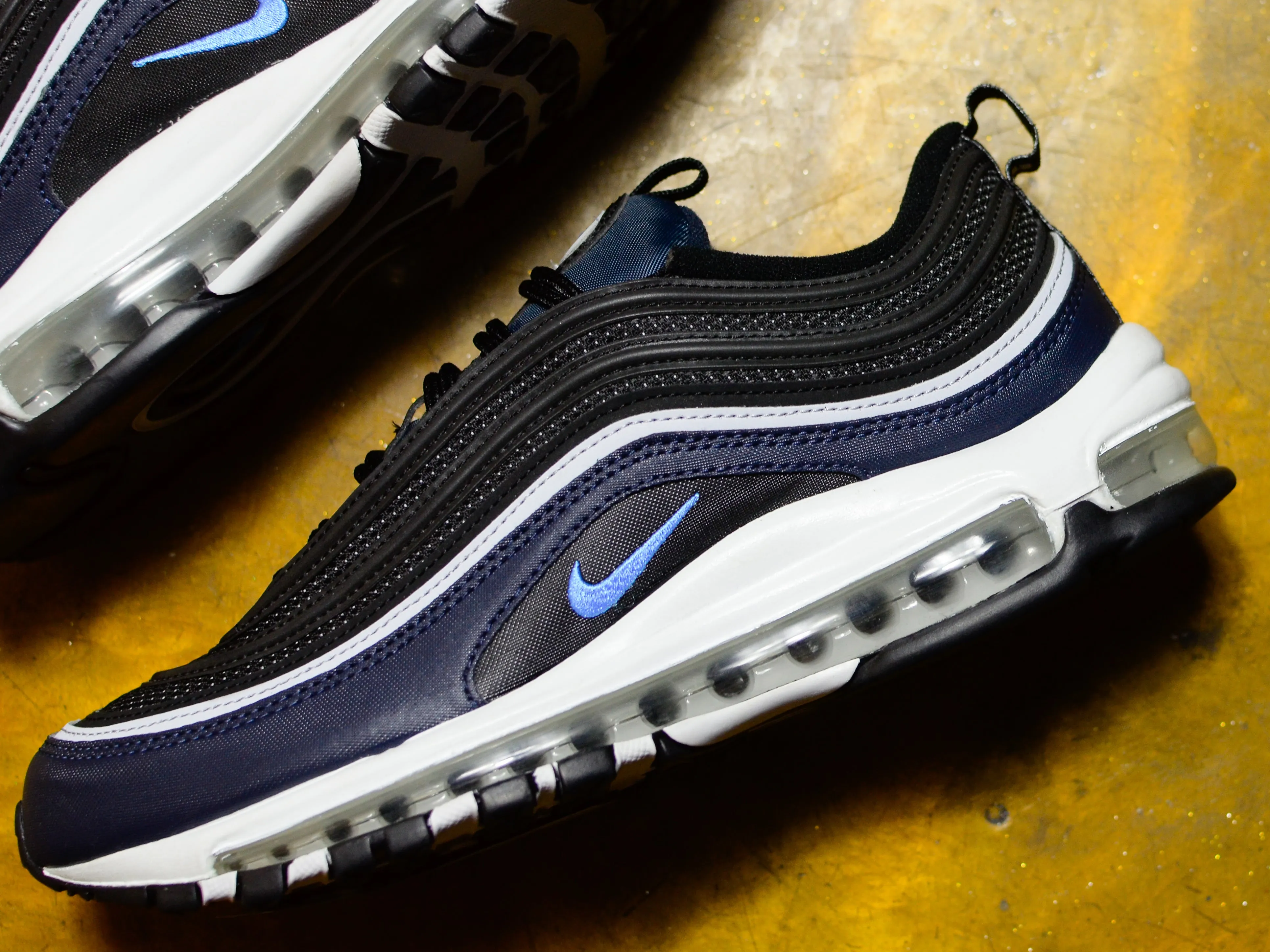 Nike Air Max 97 - Black / University Blue / Dark Obsidian