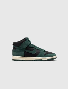 NIKE DUNK HIGH RETRO PREMIUM FADED SPRUCE   GREEN