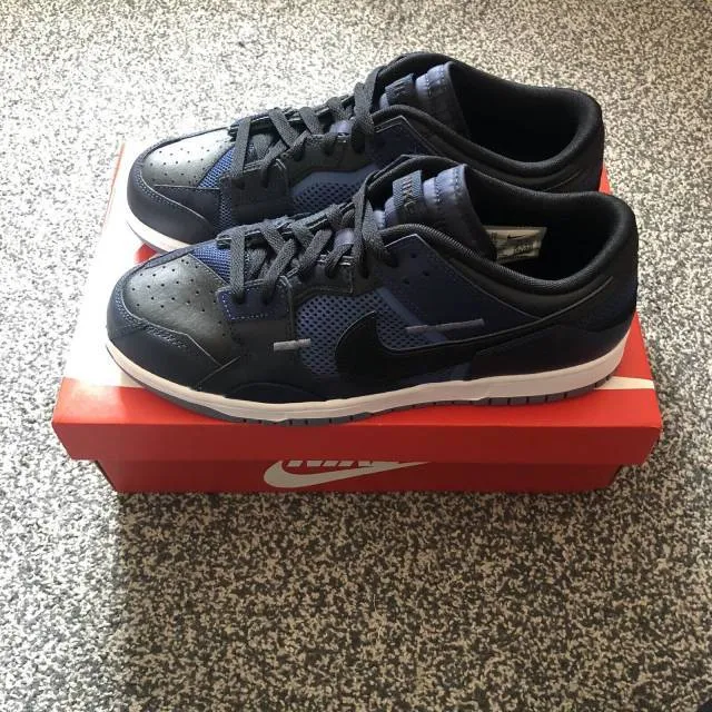 Nike Dunk Low Scrap Black Navy