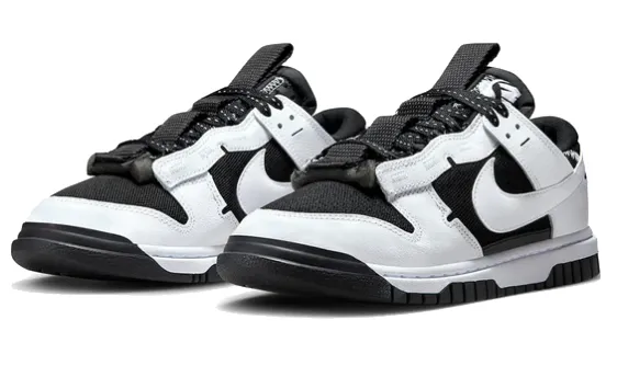 nike Nike Mens Air Dunk Jumbo Wht/Blk DV821 002 