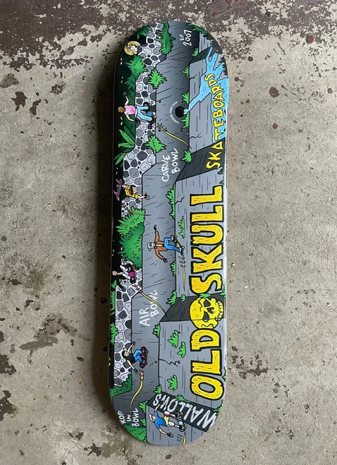 Old Skull Skateboards "Wallows" Deck (Choose Size)