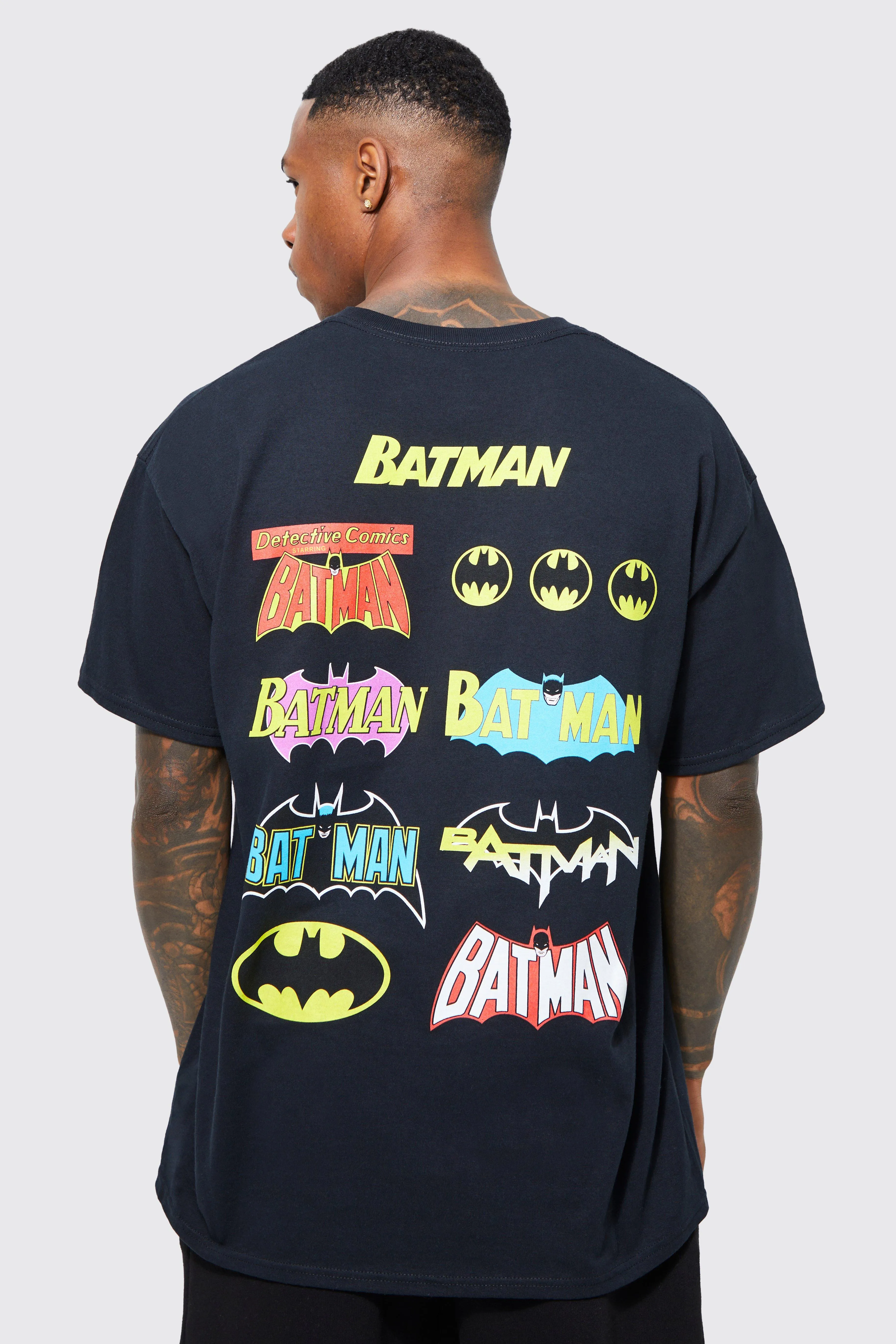 Oversized Batman License T-shirt | boohooMAN UK