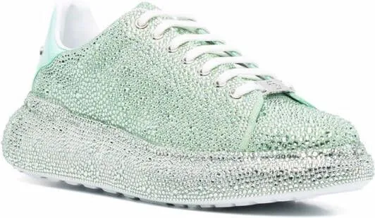 Philipp Plein Runner Crystal low-top sneakers Green