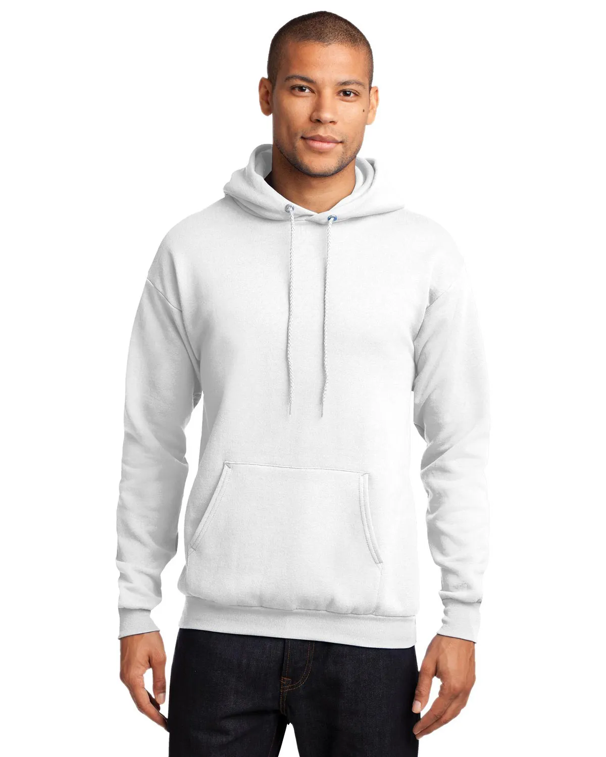 Port & Company PC78H Men Classic Pullover Hooded Sweatshirt