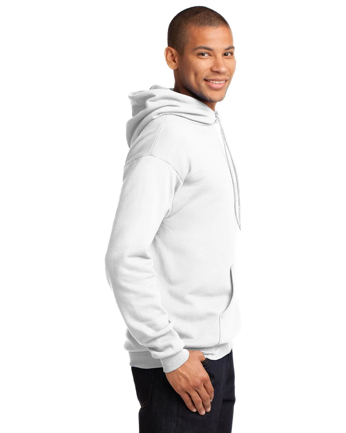 Port & Company PC78H Men Classic Pullover Hooded Sweatshirt