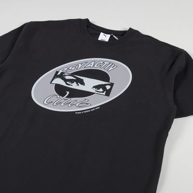 Puma x Perks and Mini Graphic T Shirt Black