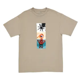 QUASI SKATEBOARDS PLAS TEE SAND