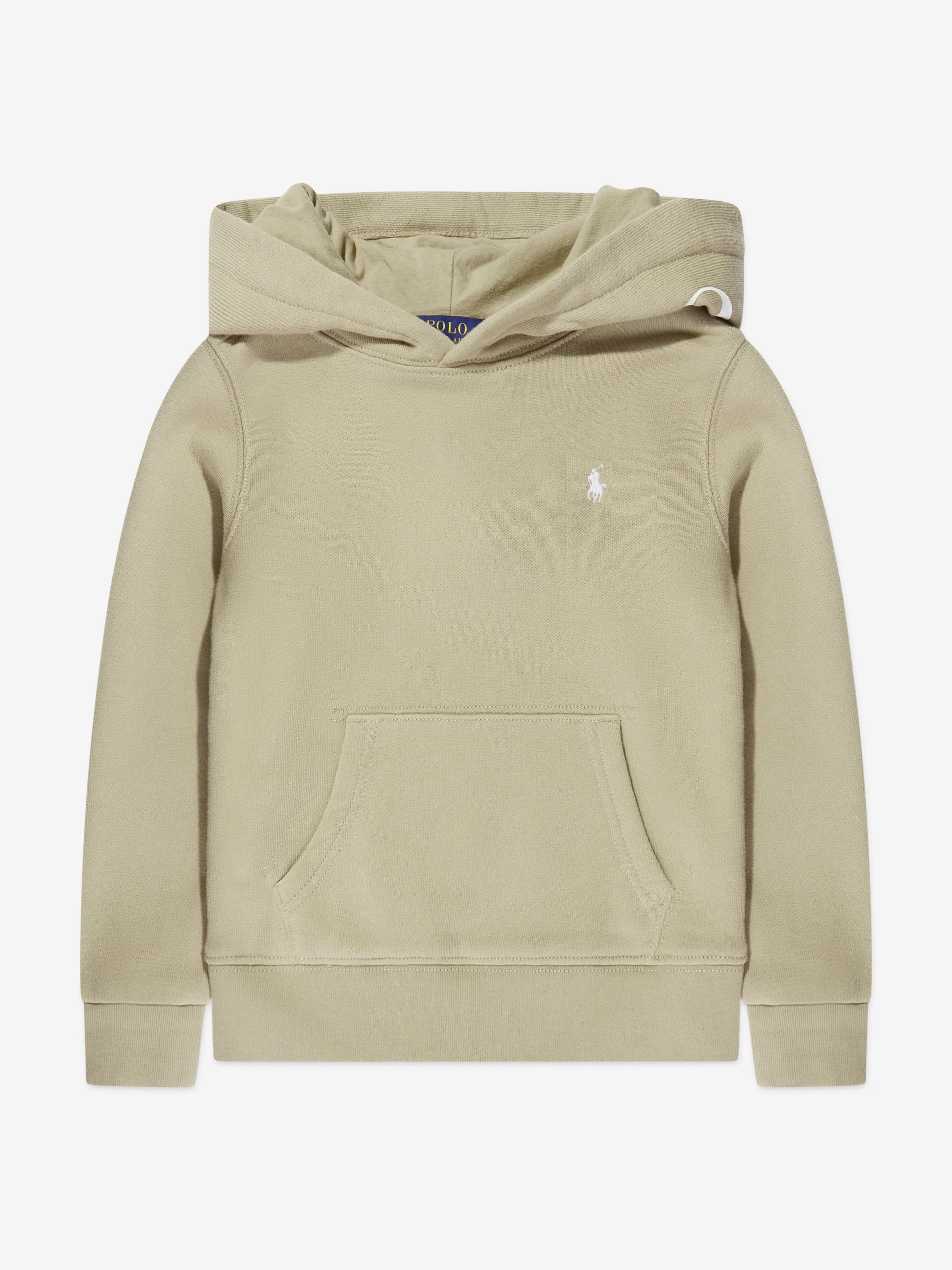 Ralph Lauren Boys Polo Hoodie in Brown