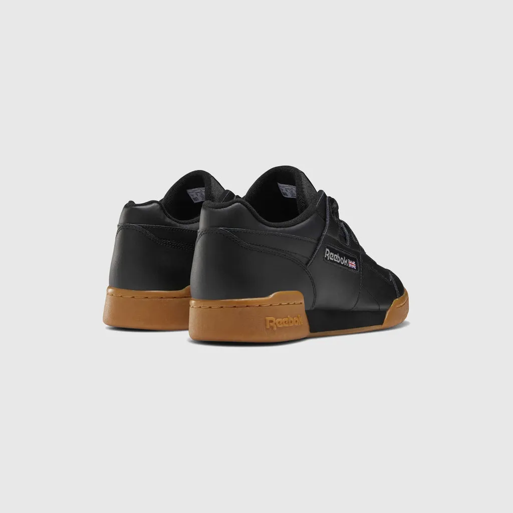 Reebok Workout Plus - Black / Carbon / Classic Red / Reebok Royal-Gum