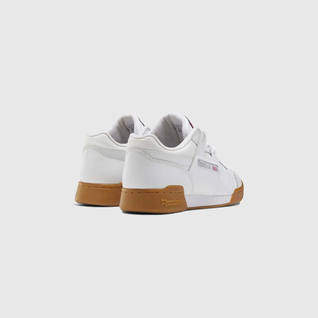 Reebok Workout Plus - White / Carbon / Classic Red / Reebok Royal Gum