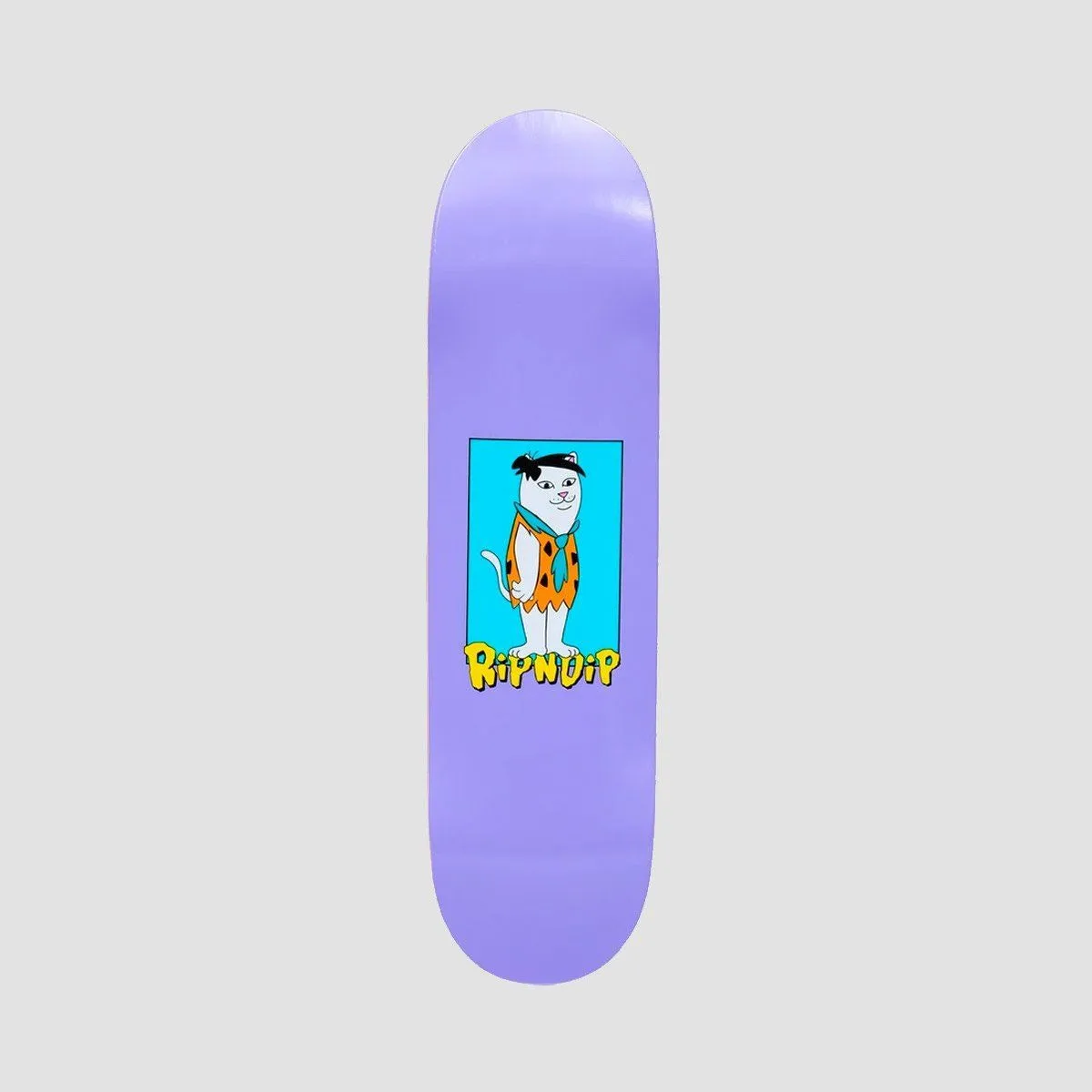 Ripndip Bedrock Skateboard Deck Purple - 8.5"