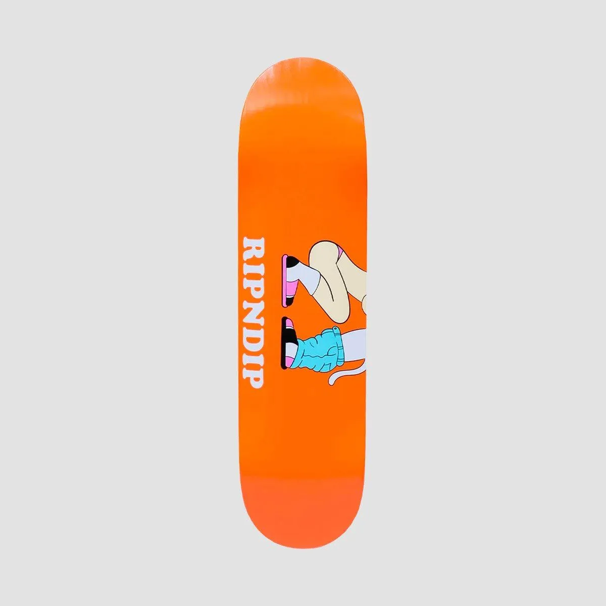 Ripndip Love is Blind Skateboard Deck Orange - 8"