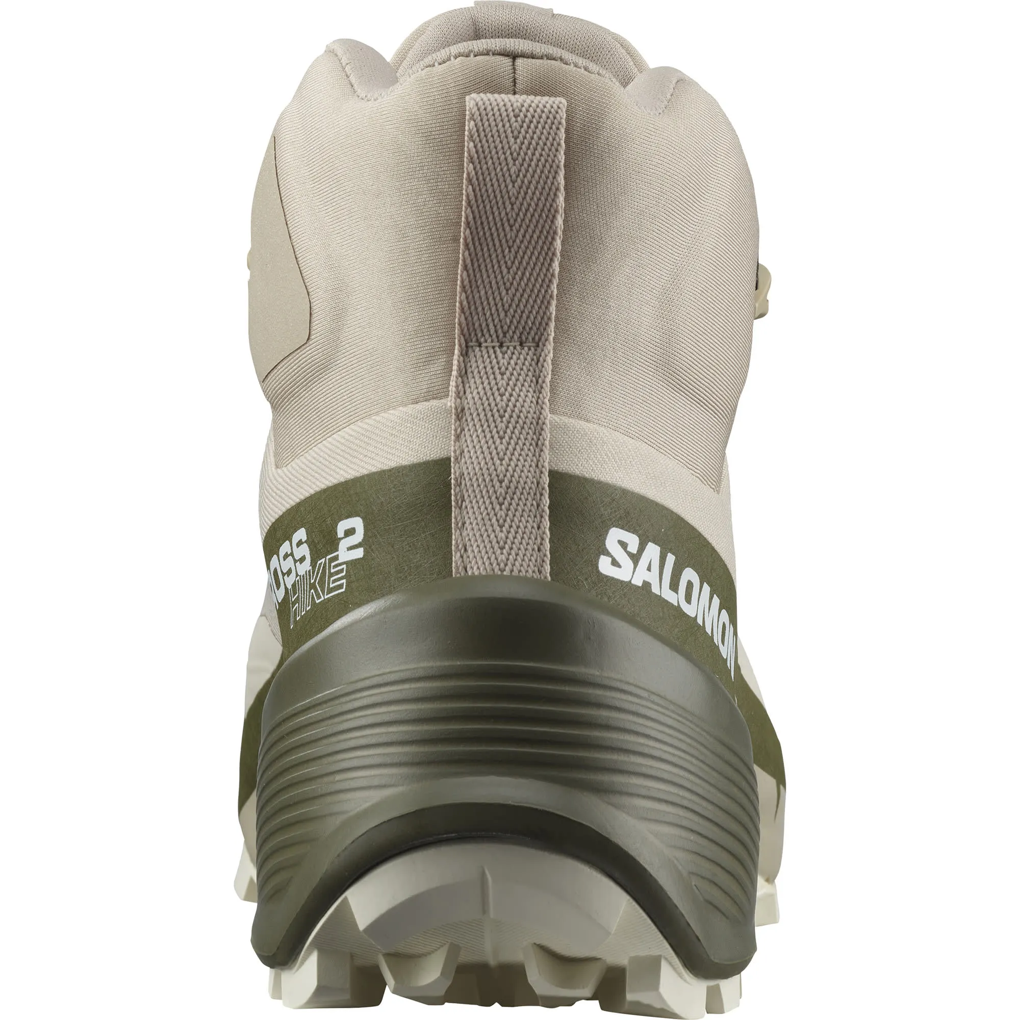 Salomon Women's Cross Hike Mid GORE-TEX 2 Feather Gray/Olive Night/White | Buy Salomon Women's Cross Hike Mid GORE-TEX