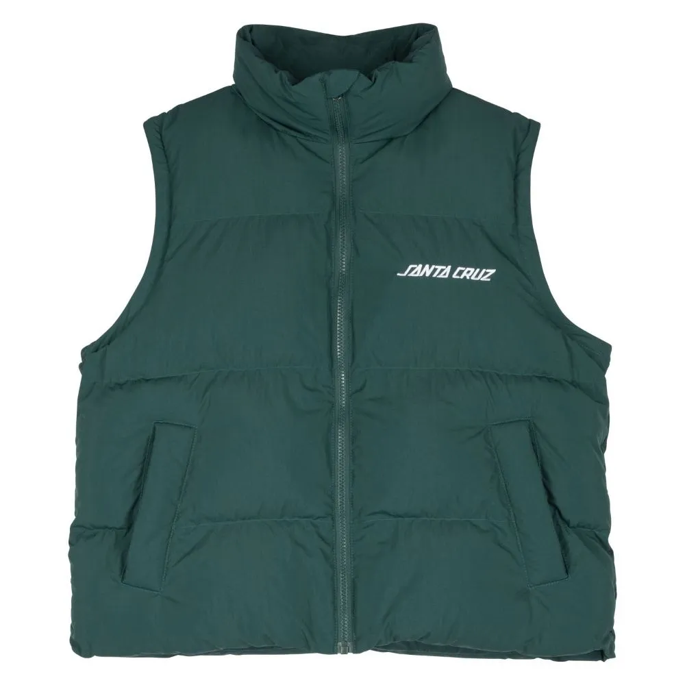 Santa Cruz Strip 2 in 1 Quilted Jacket Emerald