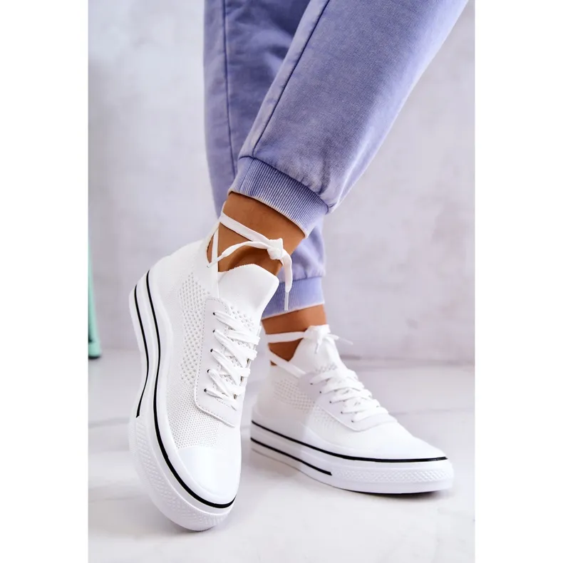 S.Barski Women's Sneakers White Soren