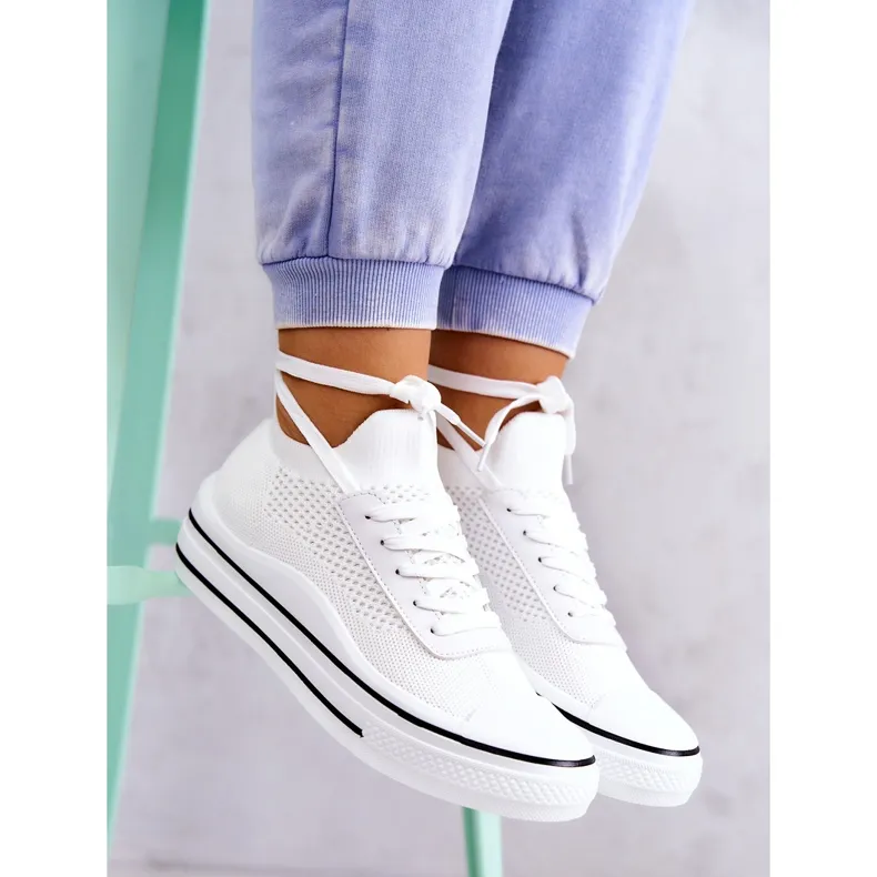 S.Barski Women's Sneakers White Soren