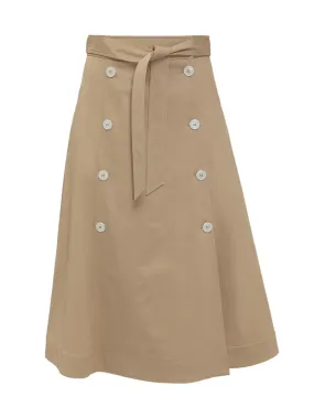 Skirt with Buttons