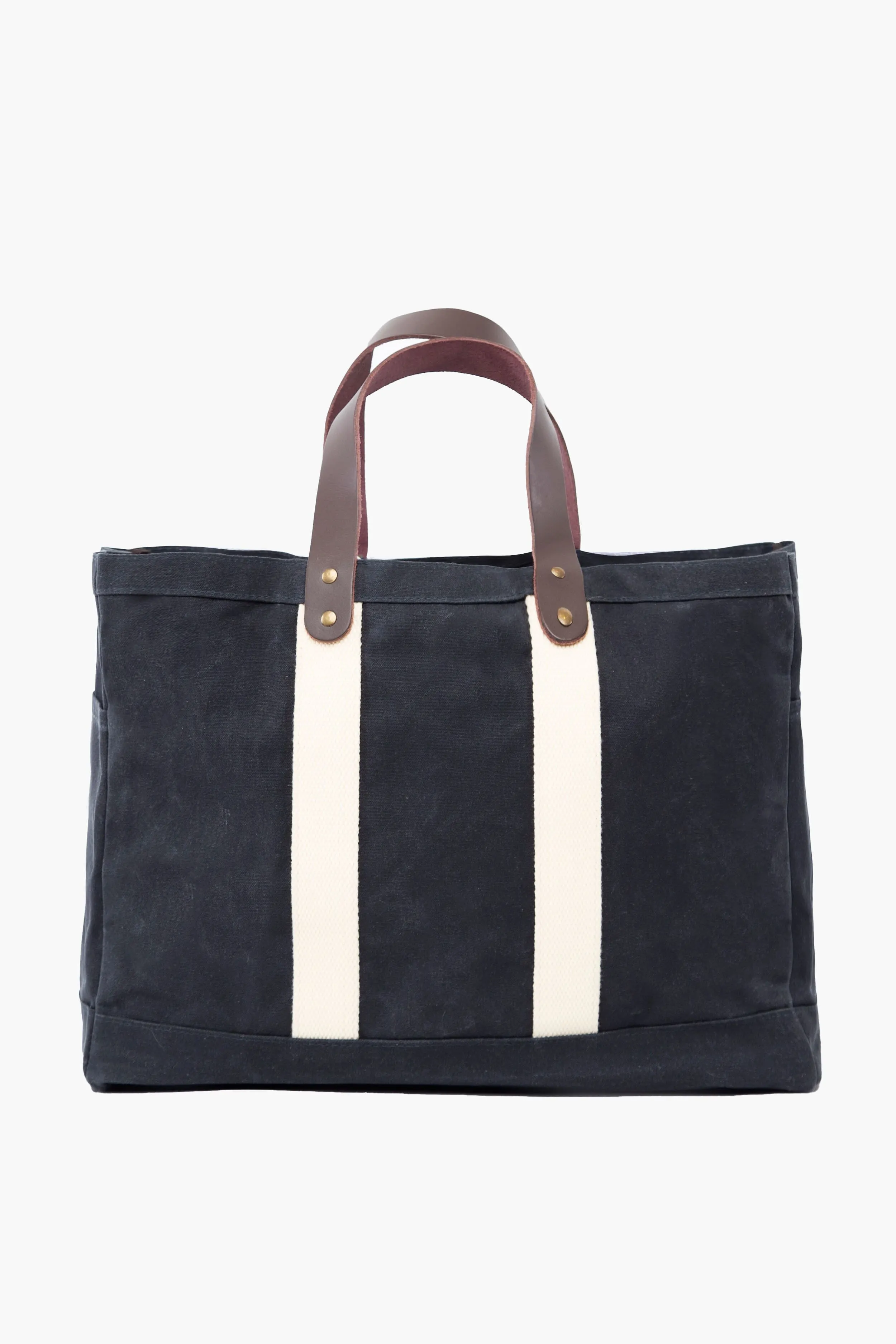 Slate Waxed Commuter Tote