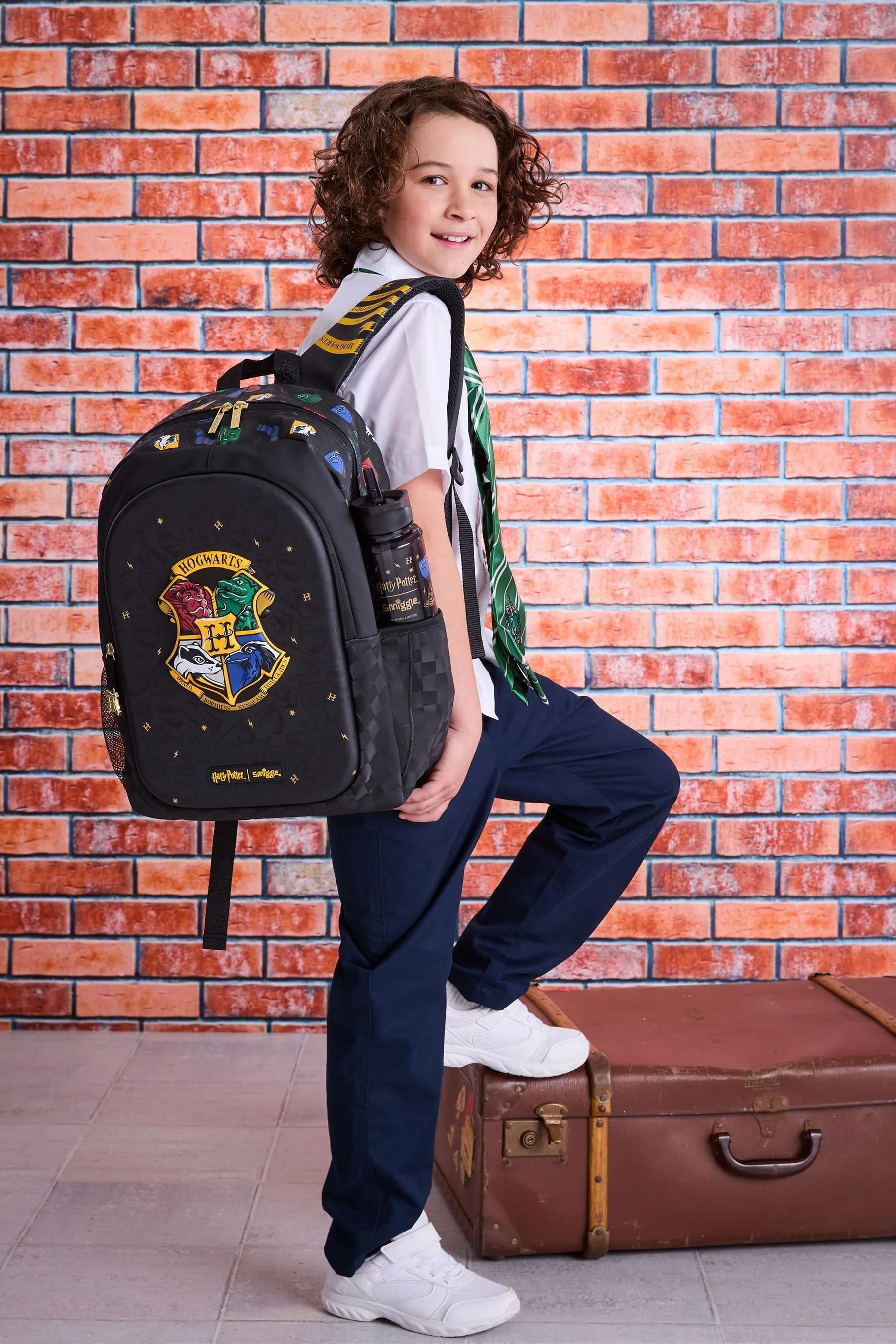 Smiggle Black Harry Potter Classic Backpack