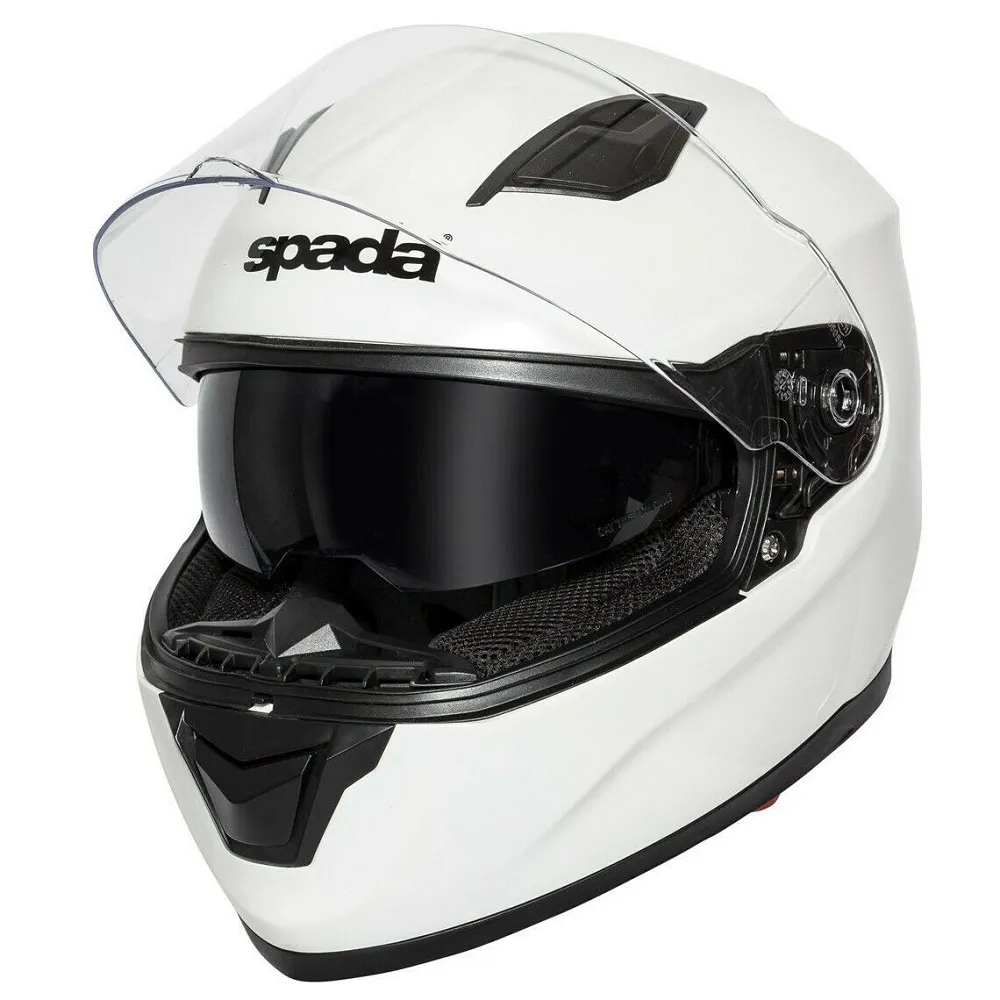 Spada SP17 Plain Helmet - White