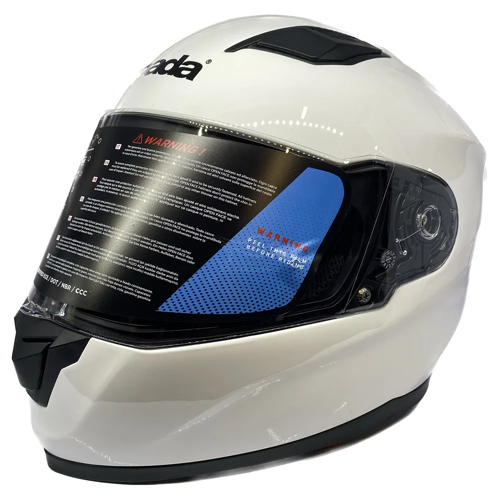 Spada SP17 Plain Helmet - White