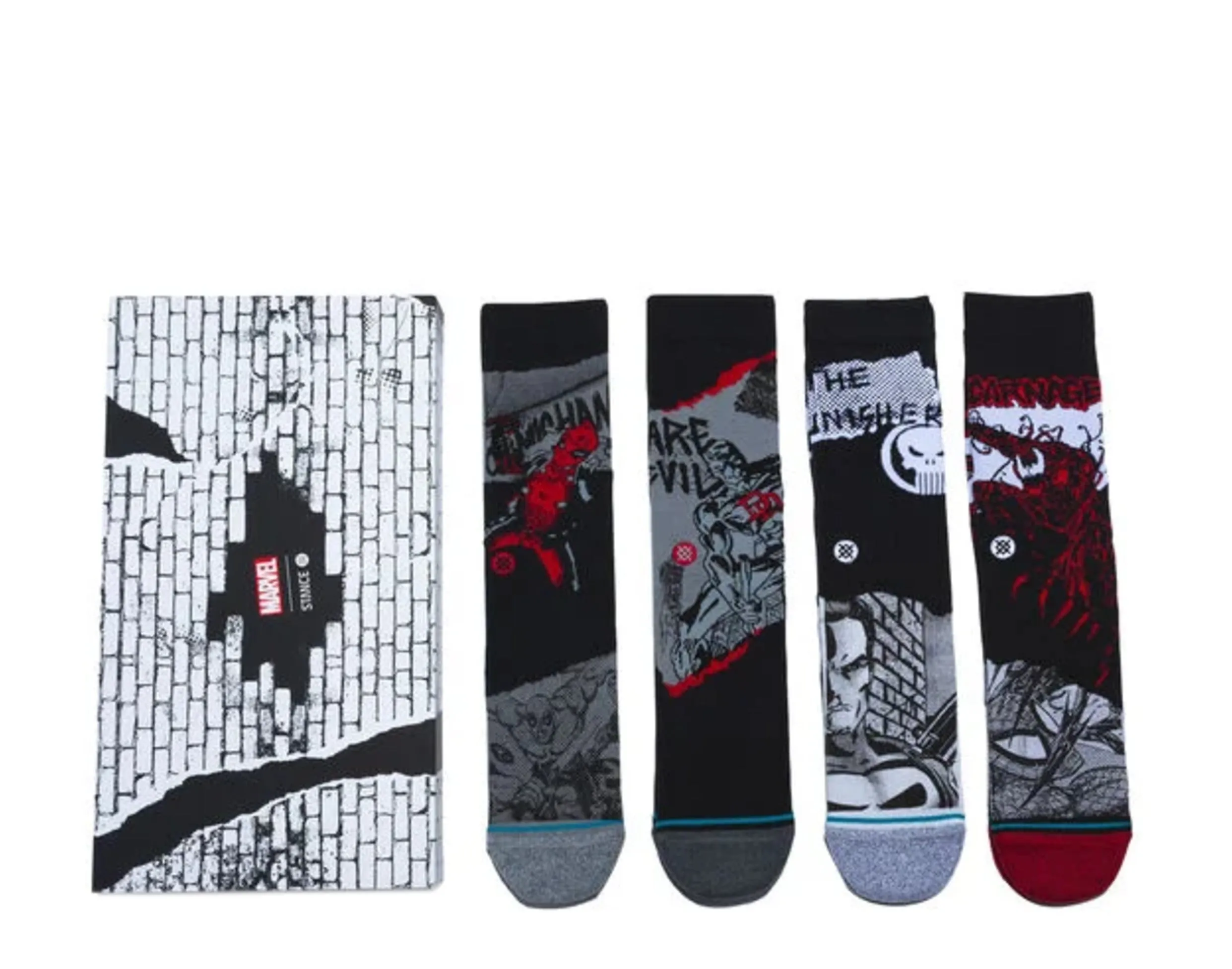 Stance Marvel Box Set 4-Pack Crew Socks