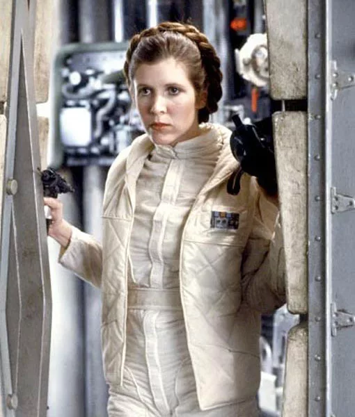 Star Wars Leia Organa (Carrie Fisher) Leather Vest | TLC