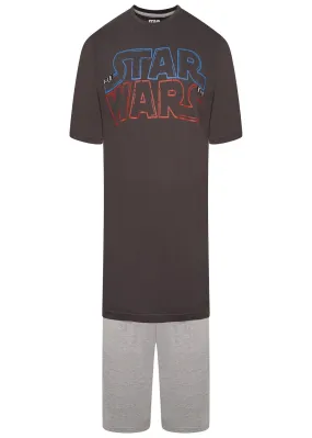 Star Wars Mens Grey Icon Pyjama