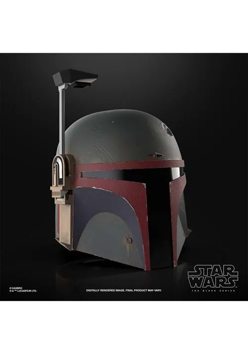 Star Wars The Black Series Boba Fett (Re-Armored) Premium Electronic Helmet Prop Replica