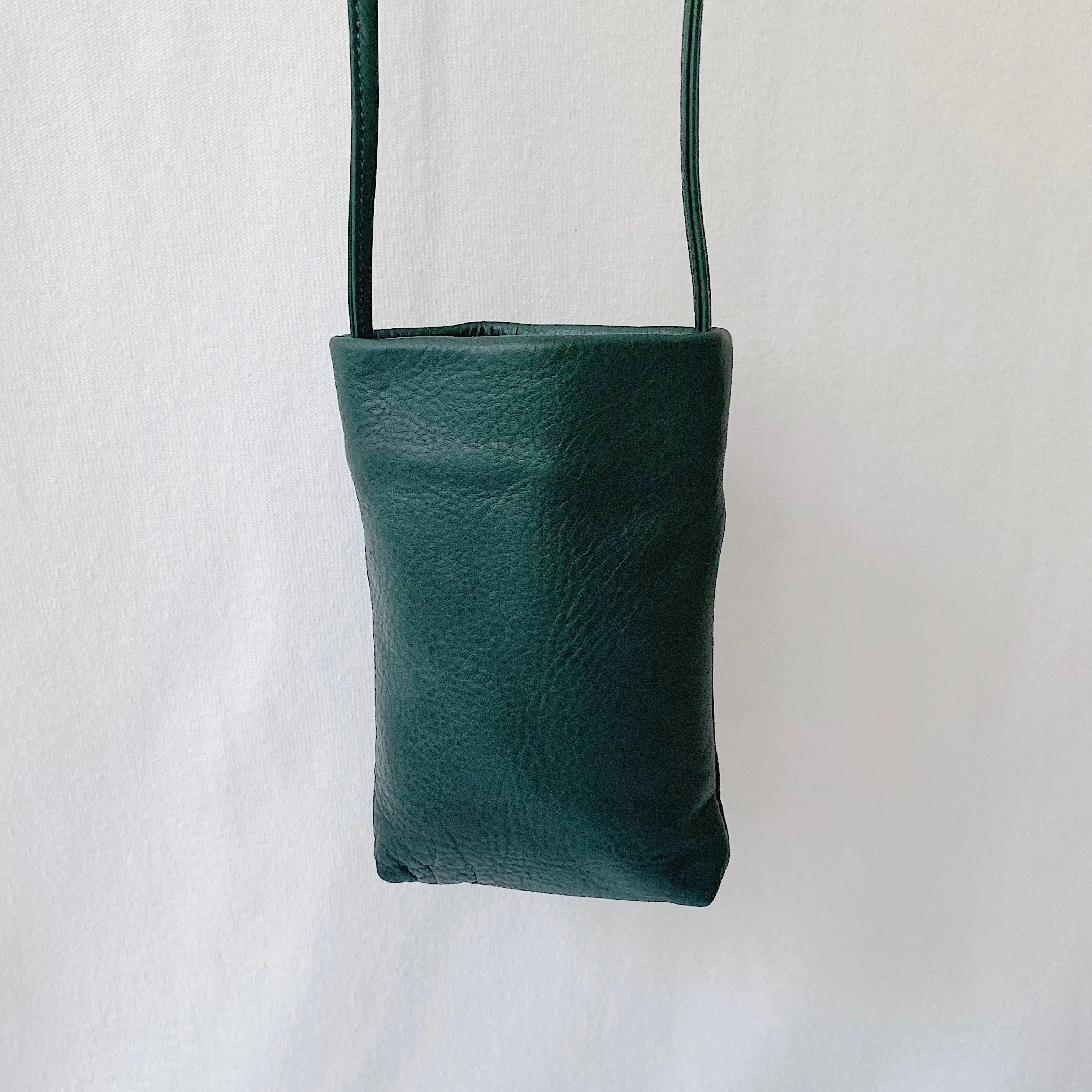 Sven | Small Leather Bag in Forest