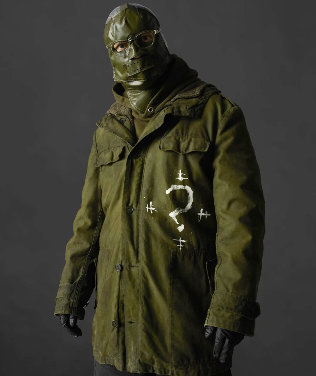 The Batman 2022 Riddler Green Cotton Jacket