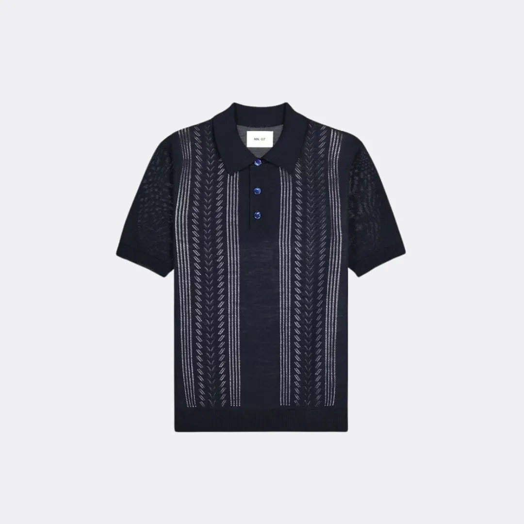 Thor 6539 Short Sleeve Polo (Navy Blue)