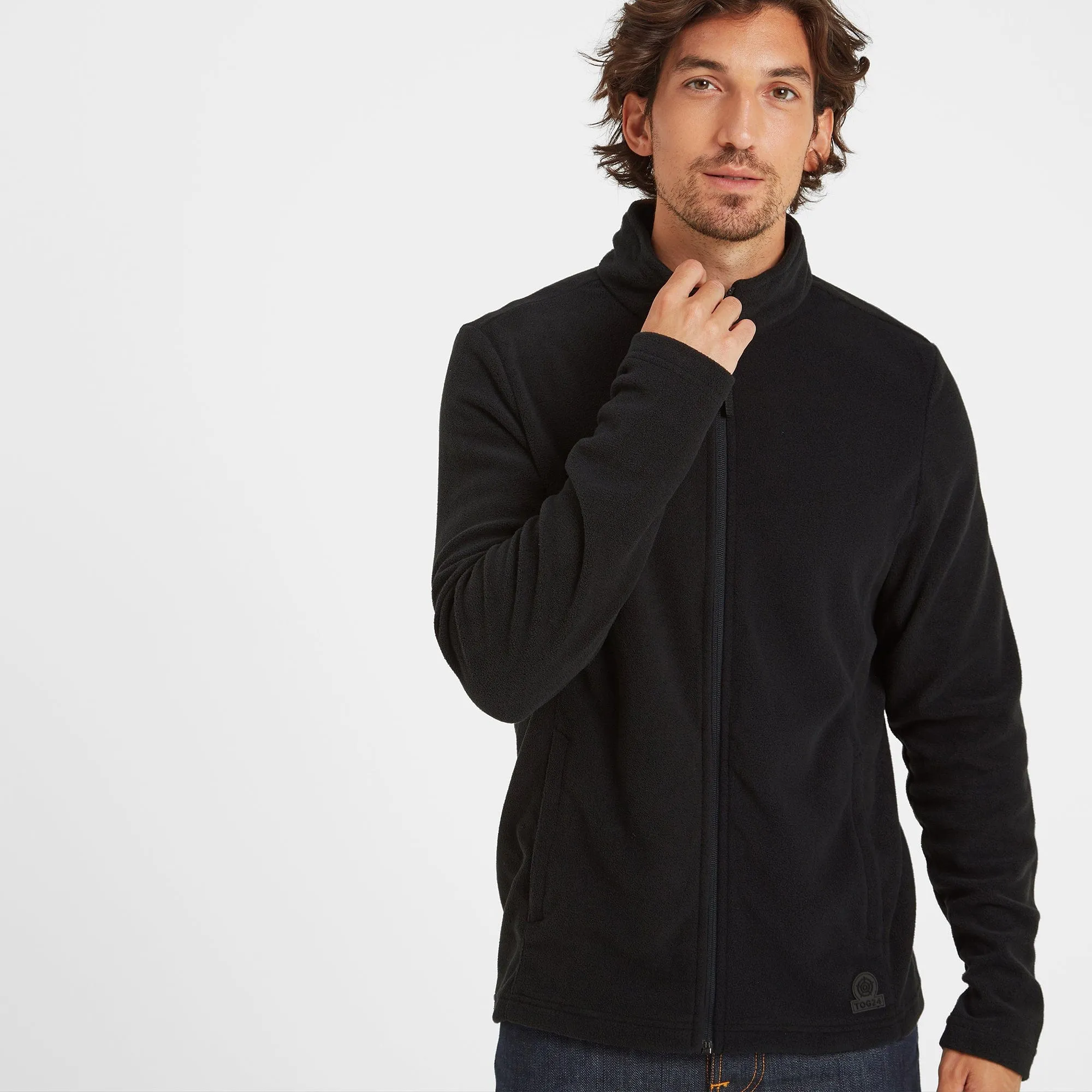 Treeton Mens Fleece Jacket - Black