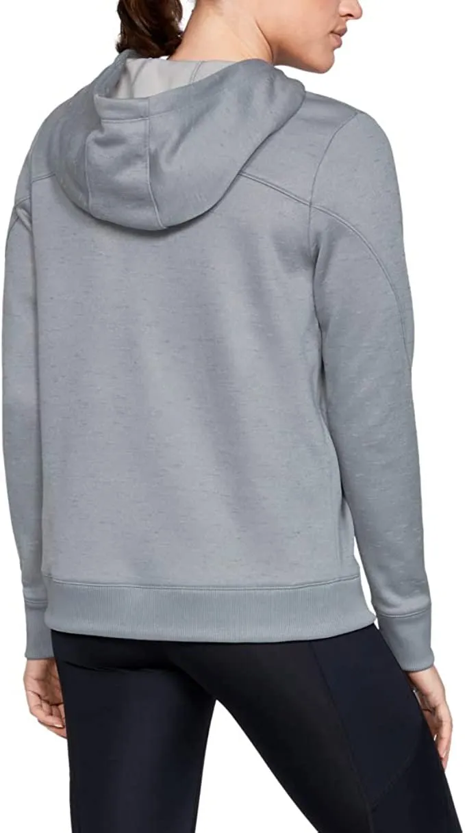 Under Armour Women's Synthetic Word Mark Fleece Pullover