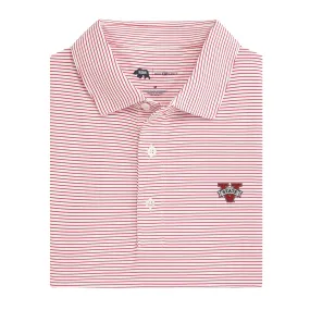 Valdosta State Birdie Stripe Polo