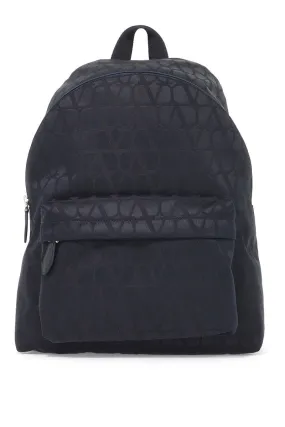 Valentino Garavani    Valentino Garavani Toile Iconographe Backpack