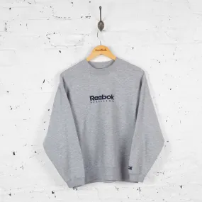 Vintage Reebok Sweatshirt - Grey - M