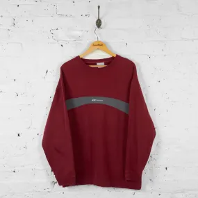 Vintage Reebok Sweatshirt - Maroon - XL