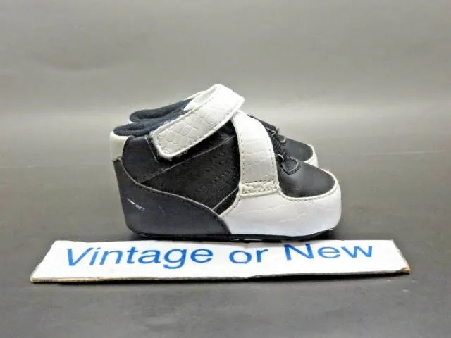 Vtg og nike air zoom vick iii 3 black white varsity red crib infant 2005 sz 2c