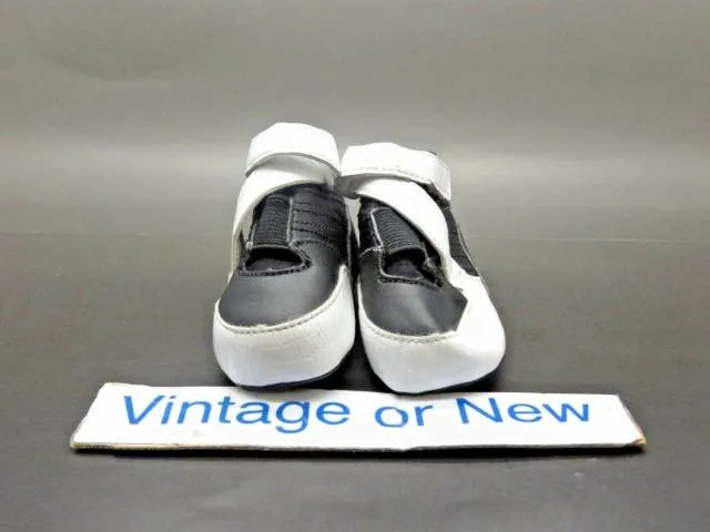 Vtg og nike air zoom vick iii 3 black white varsity red crib infant 2005 sz 2c