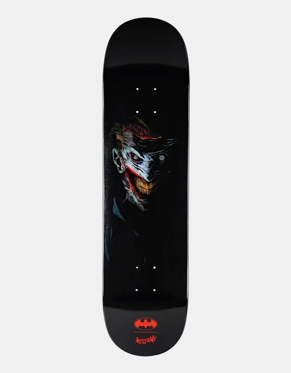 Welcome x Batman Joker 'Shadow Series' Skateboard Deck - 8