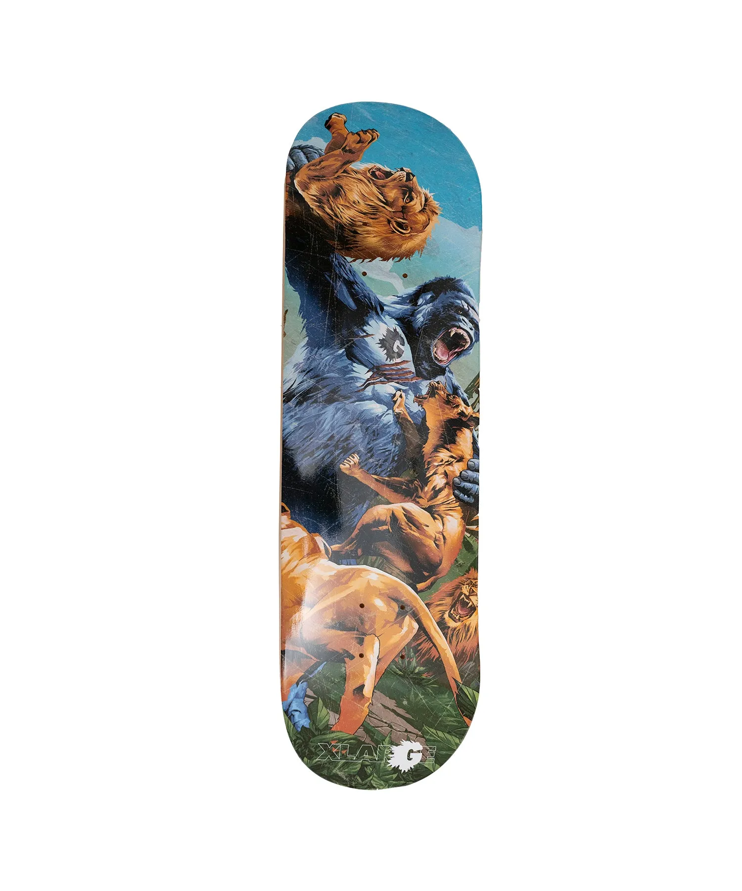 XLARGE x GORILLA NEMS SKATEBOARD DECK