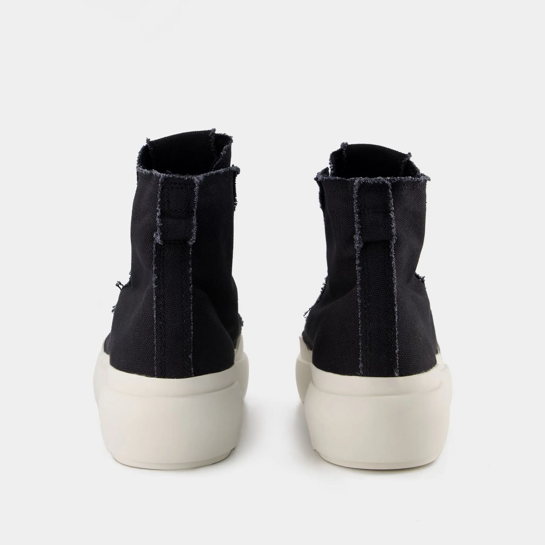 Y-3  Nizza High Sneakers - Y-3 - Leather - Black/White