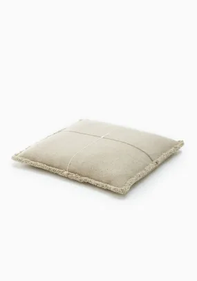 Zabu Thor Floor Cushion, Off White | 31.5 x 31.5